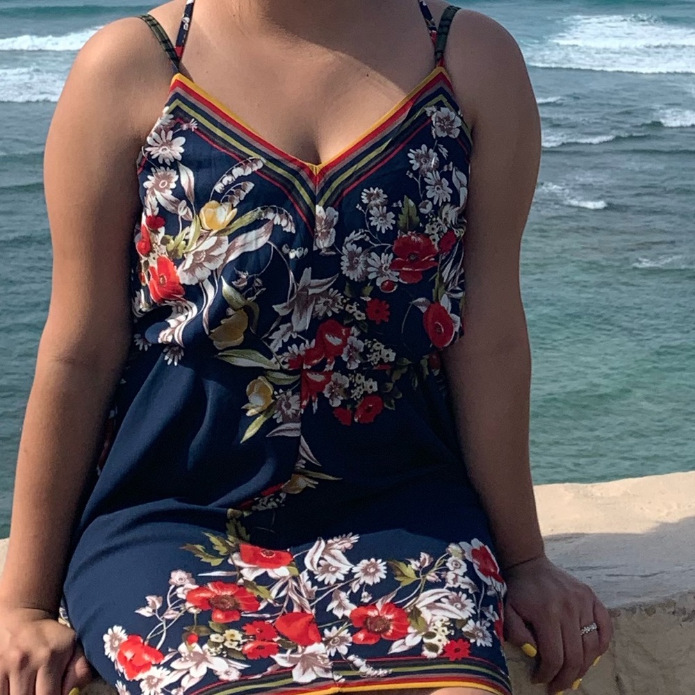 Floral loose dress
